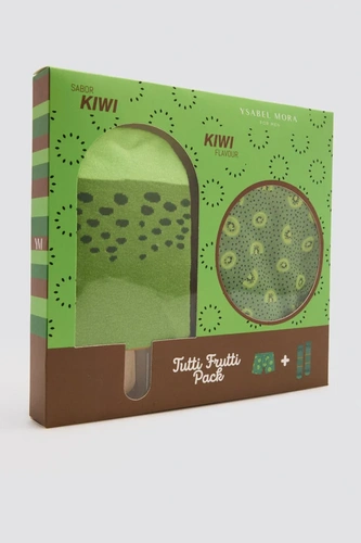 Pack bóxer y calcetines algodón estampado kiwis