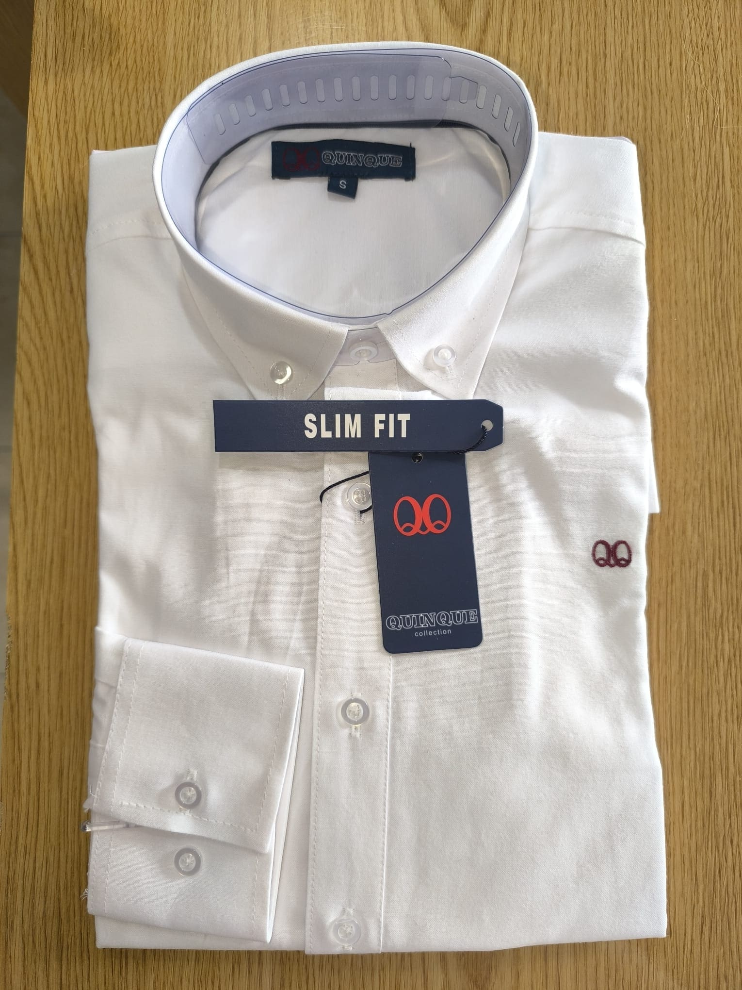 Camisa Slim Fit Blanca
