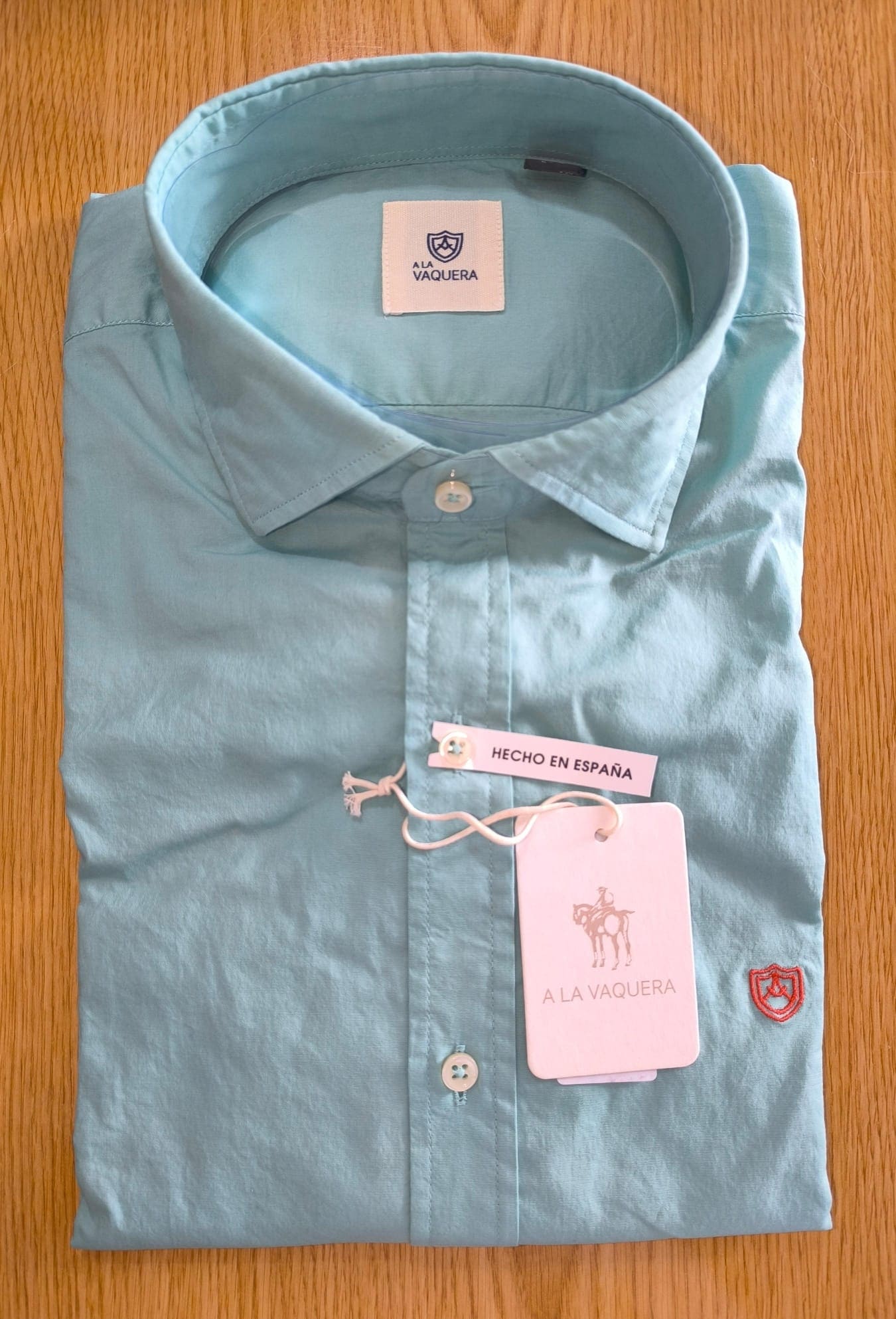 Camisa Escudo Menta