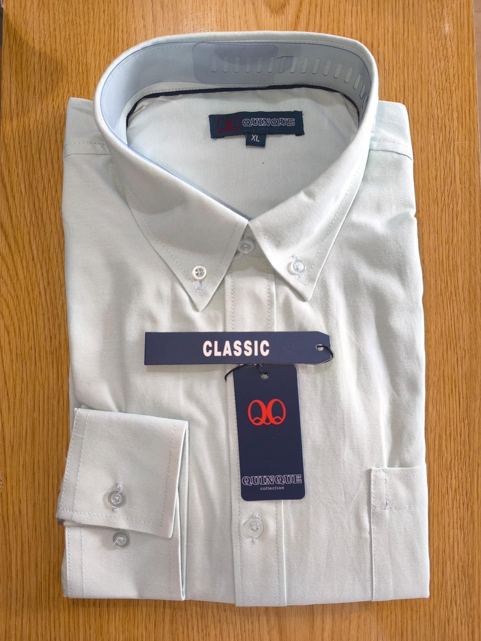 Camisa Classic Verde Manzana